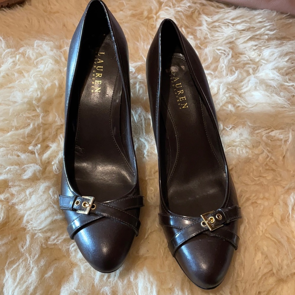 New RALPH LAUREN leather shoes